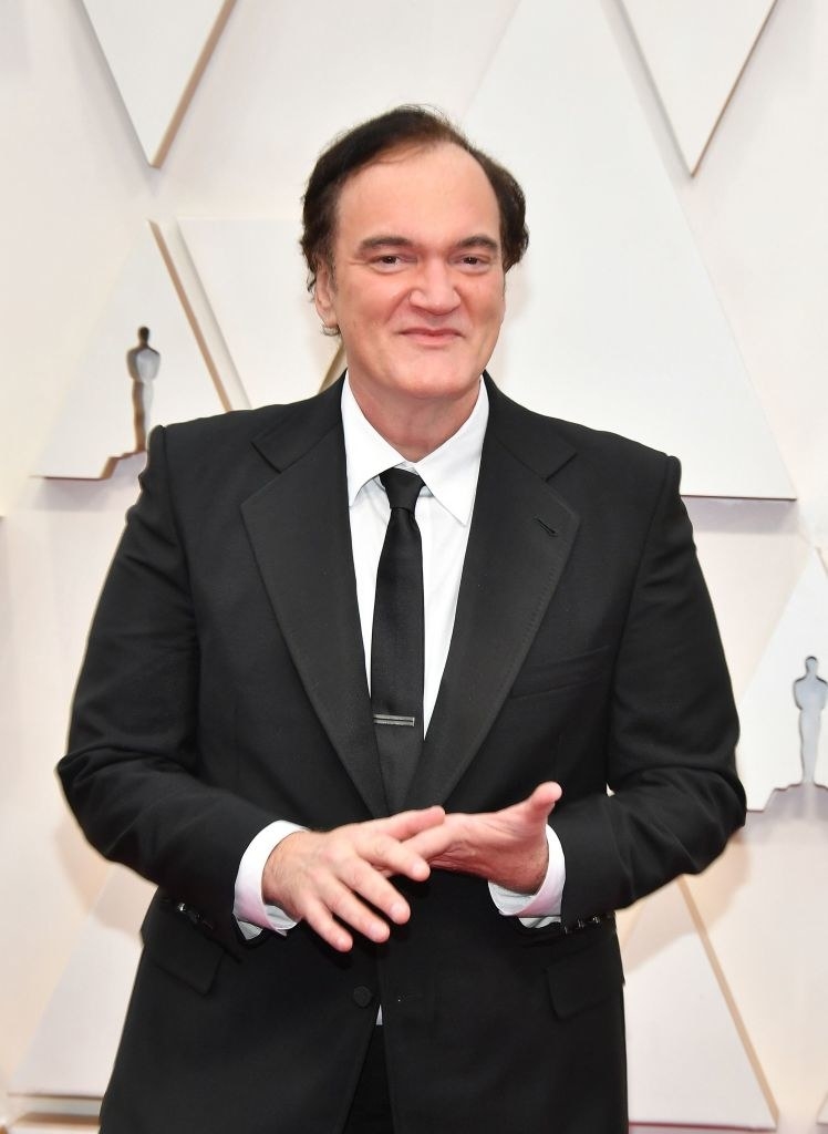 Quentin Tarantino smiling at the Oscars