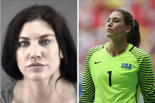 Former U.S Goalkeeper Hope Solo Was Arrested For Allegedly Driving Intoxicated With Her Children In The Car