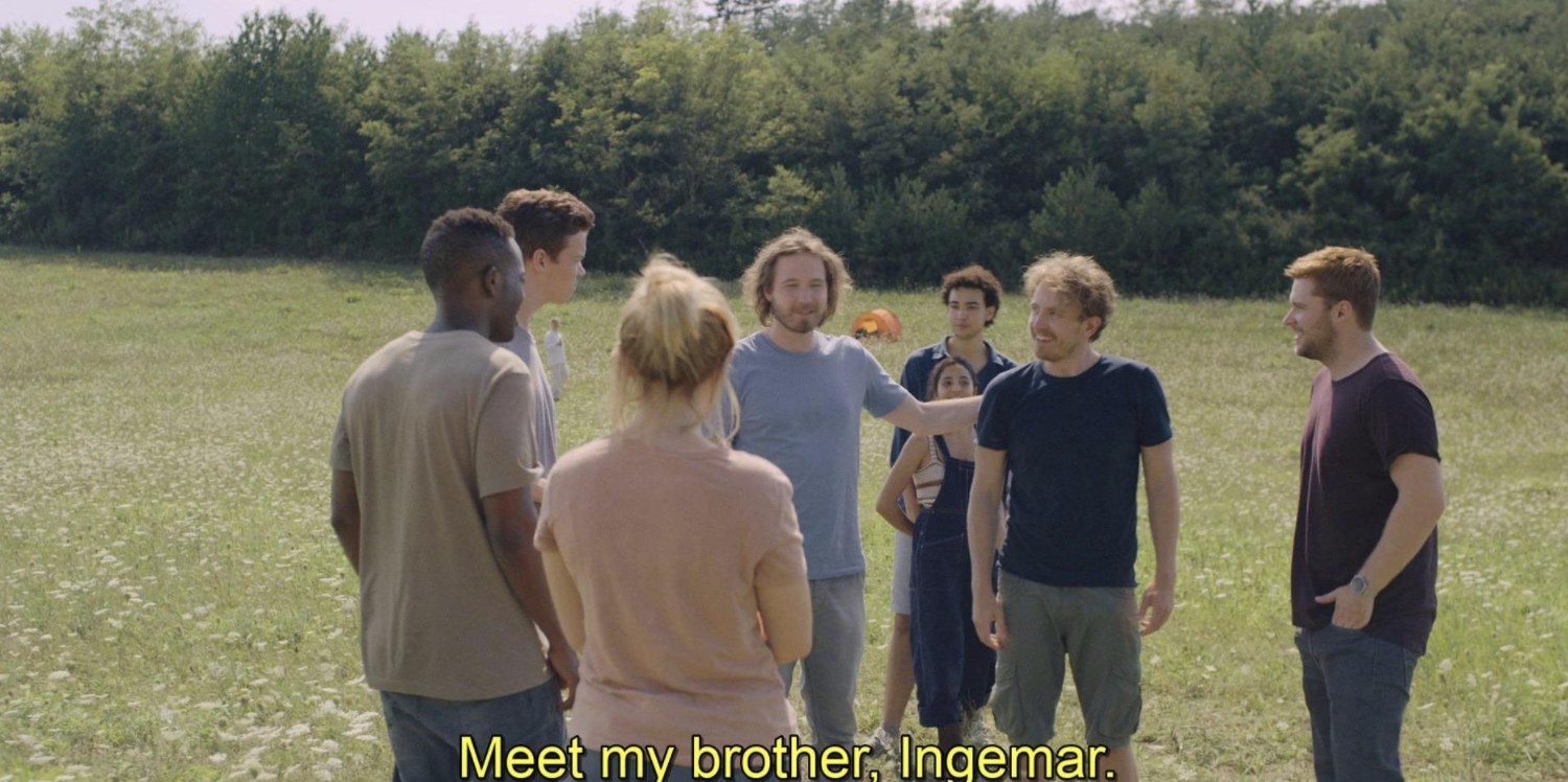 Subtitles that say, Meet by brother, Ingemar