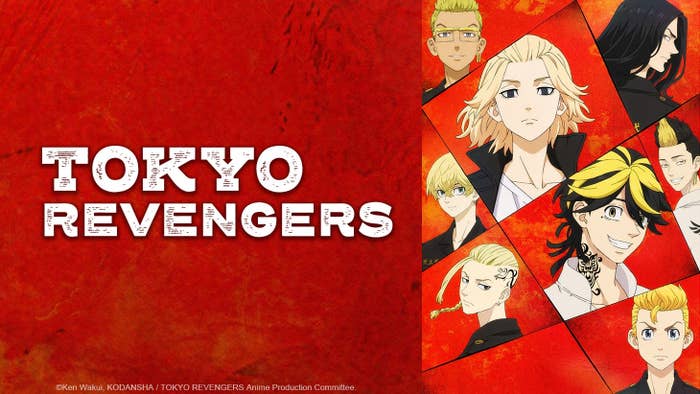 The poster of Tokyo Revengers with Mikey Drakken Takemichi Tetta Shuji Keisuke Chifuyu and Kazutora