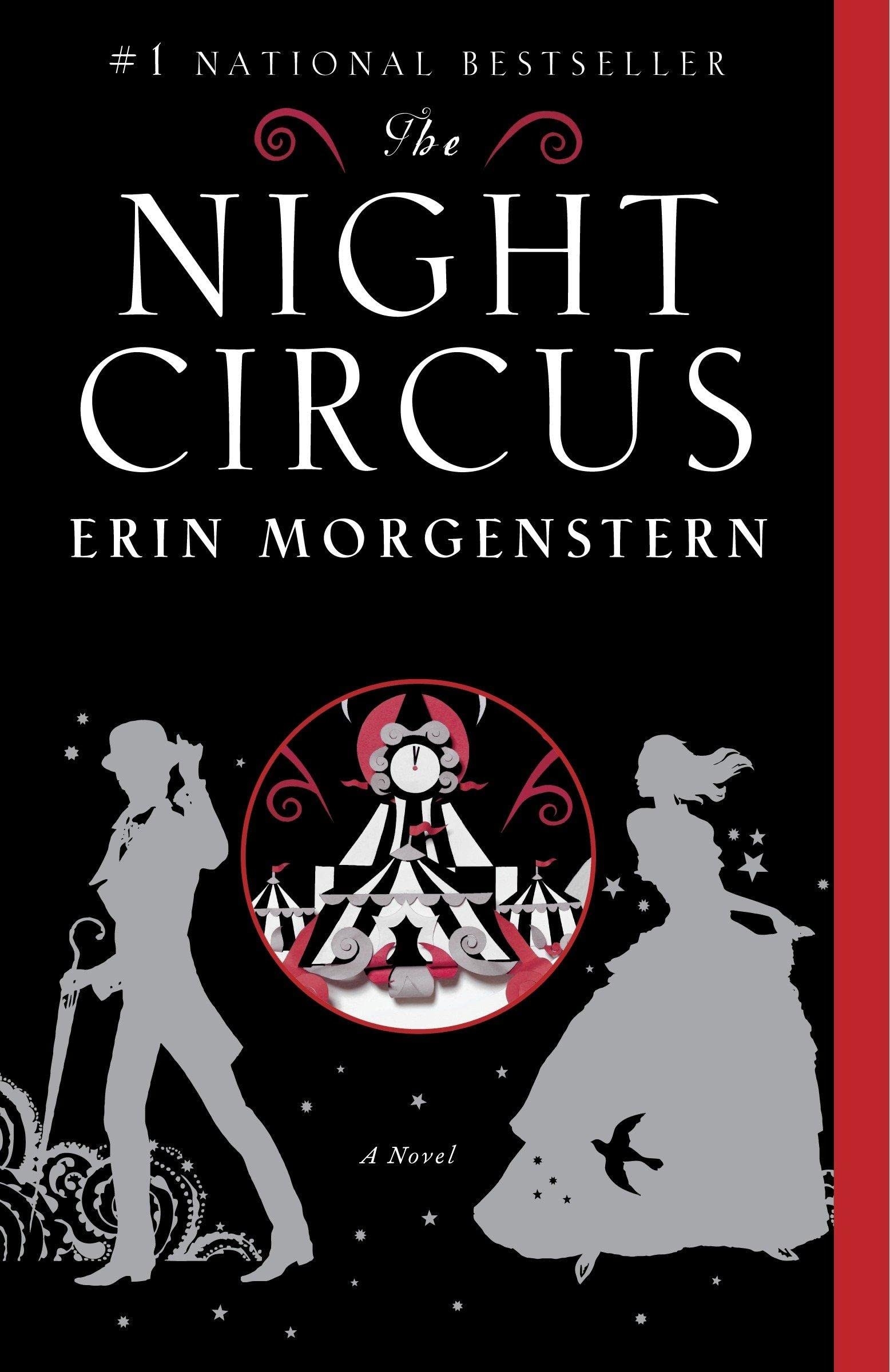 Book cover of &quot;The Night Circus&quot;