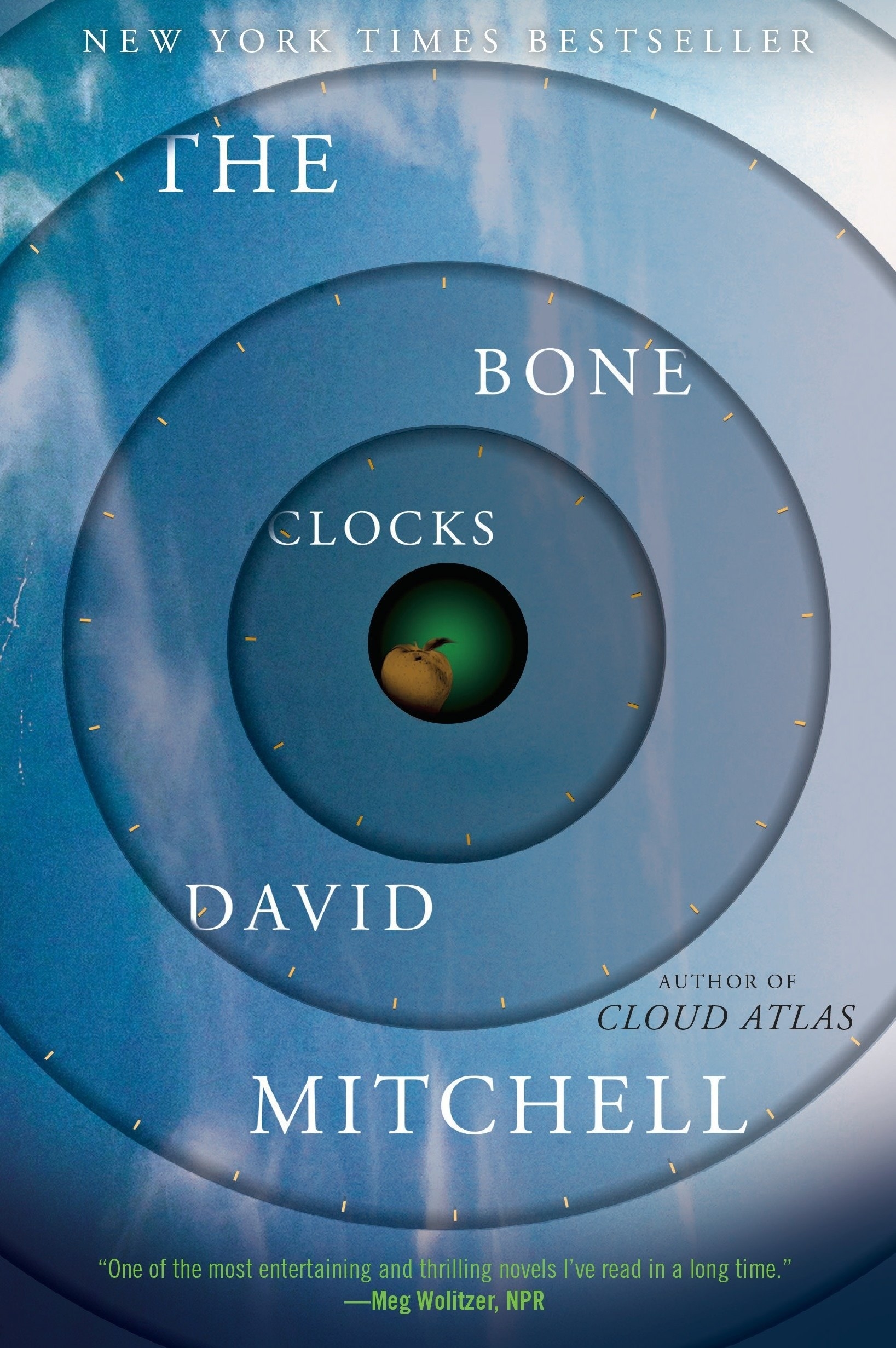 Book cover of &quot;The Bone Clocks&quot;
