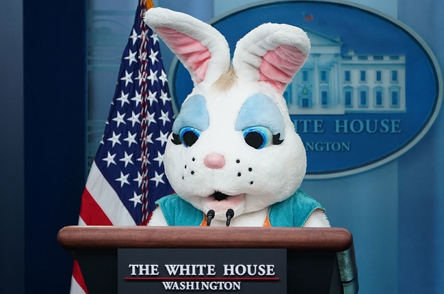 Here's The Surprisingly Sweet Story Behind The White House Easter Bunnies