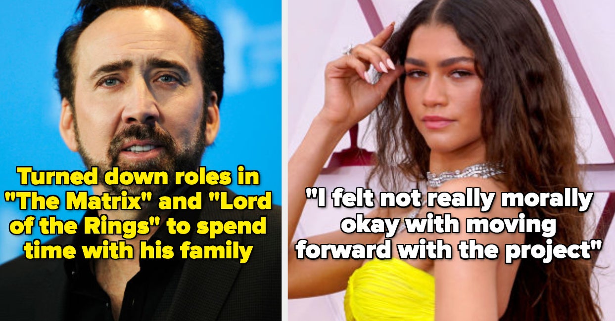 Here's Why These 17 Actors Said "Nope" To Major Roles