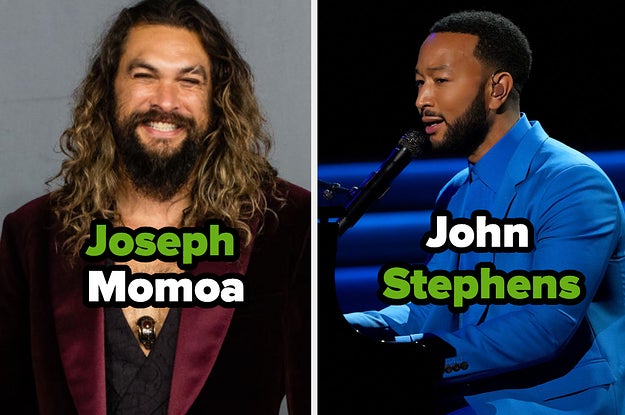 12 Celebrities Who Don't Go By Their Real First Name, And 12 Who Don't Go By Their Real Last Name