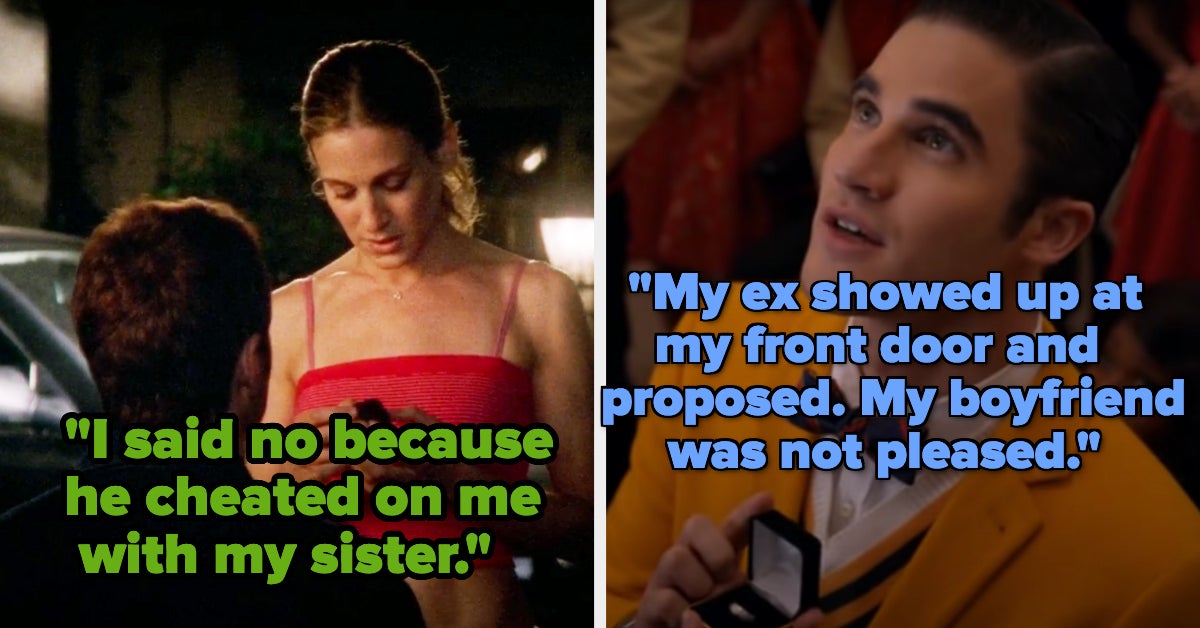 16 Stories About People Turning Down Proposals