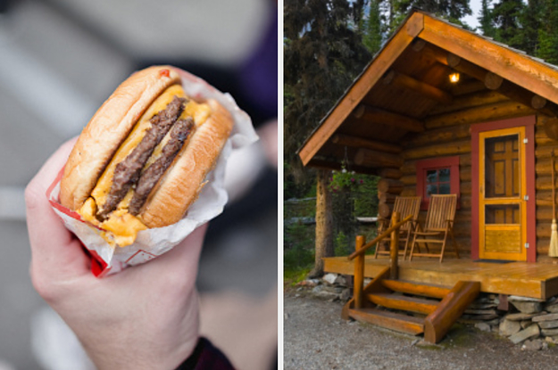 Build Your Own Cabin Under A Luxurious $500K Budget And We'll Use Our Quiztron To Guess Your Favorite Food
