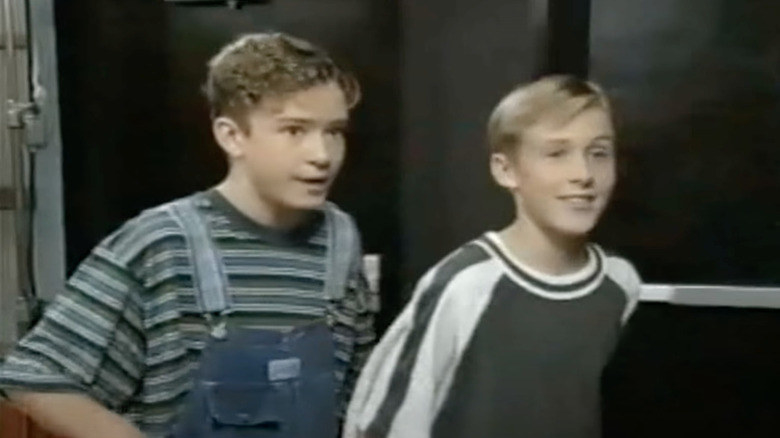 Young Justin Timberlake and Ryan Gosling.