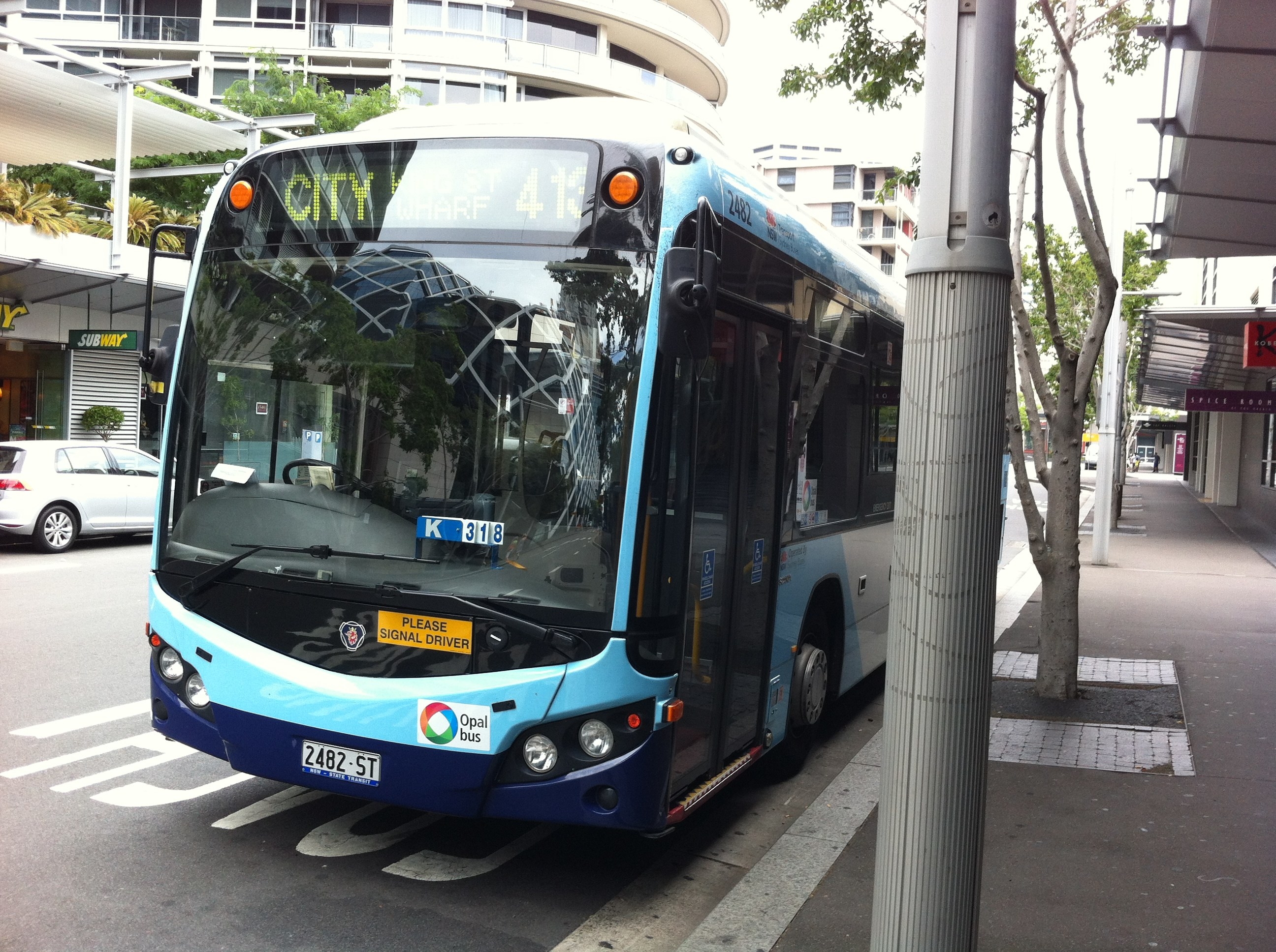 A bus in Sydney