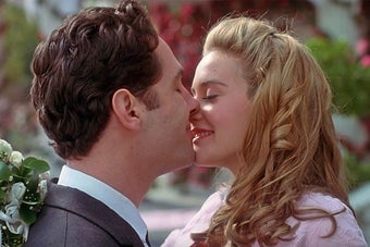 Josh and Cher from Clueless kissing