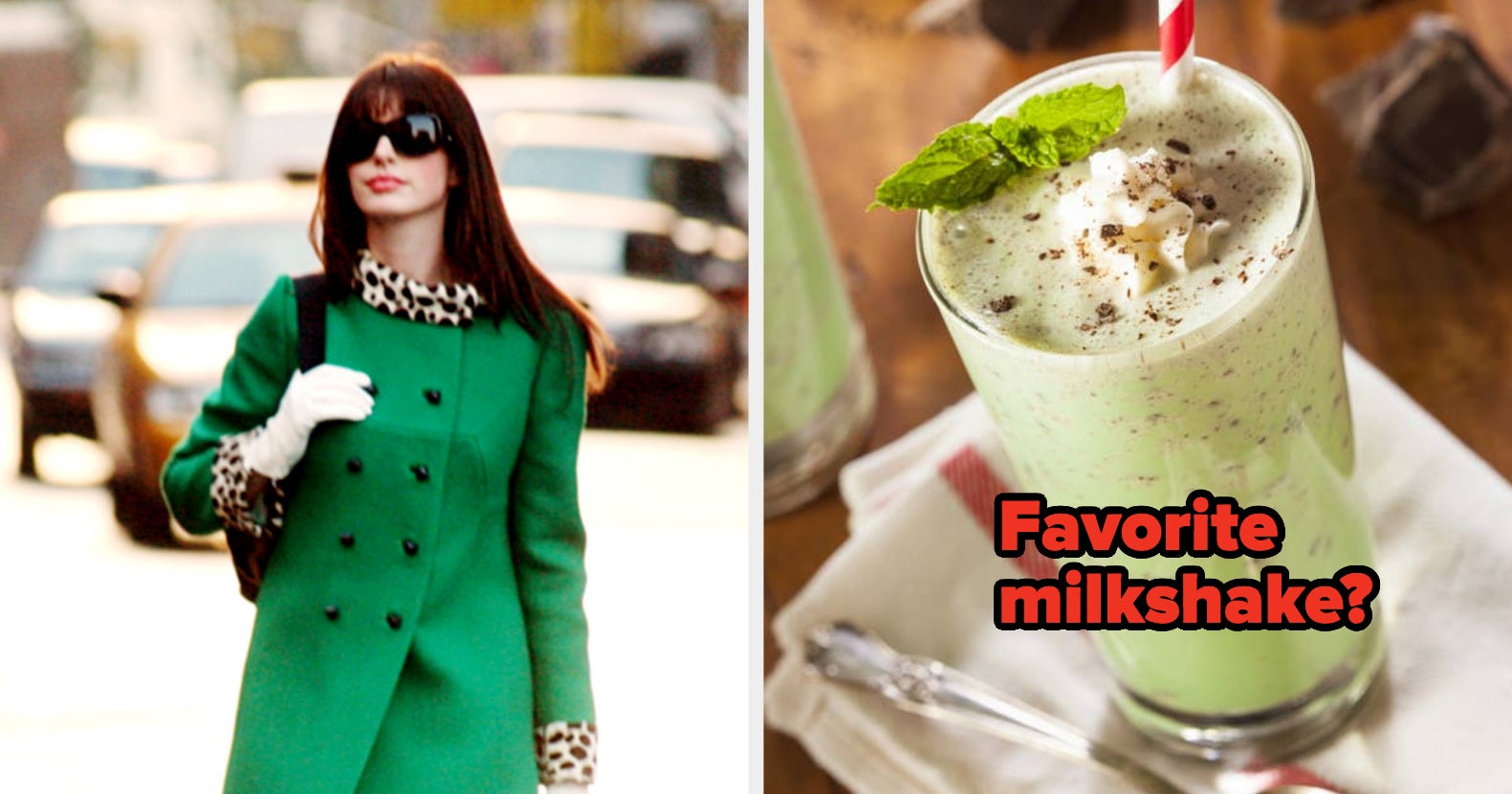 Choose A Whole Bunch Of Junk Food And We'll Reveal Which Of Andy's Fashionable "Devil Wears Prada" Outfits Suits You The Best