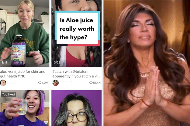 People On TikTok Are Drinking Aloe Vera Juice And “Loving” The Results — But Every Doctor We Spoke To Warned Against It