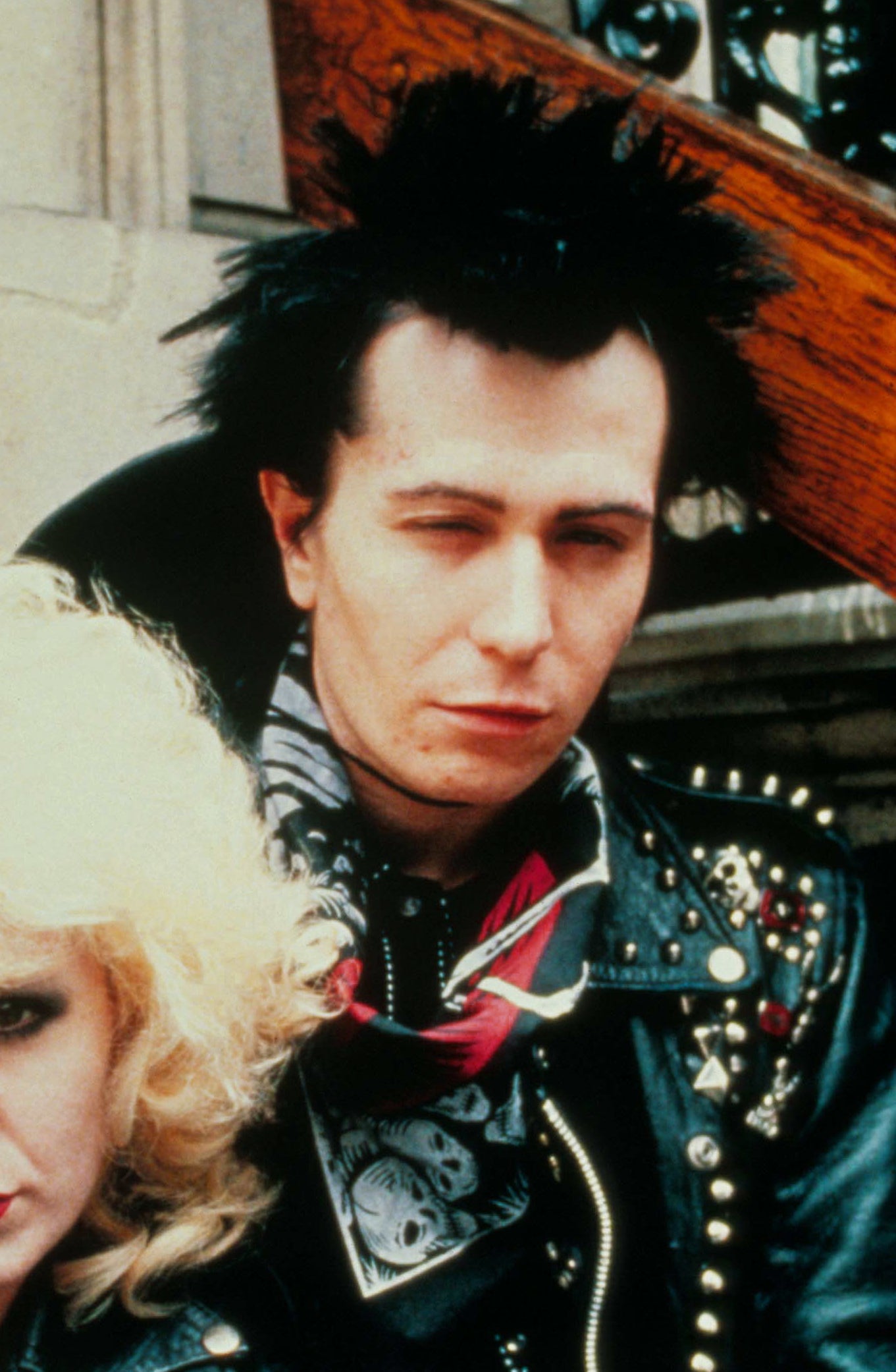 Gary Oldman dressed as Sid Vicious