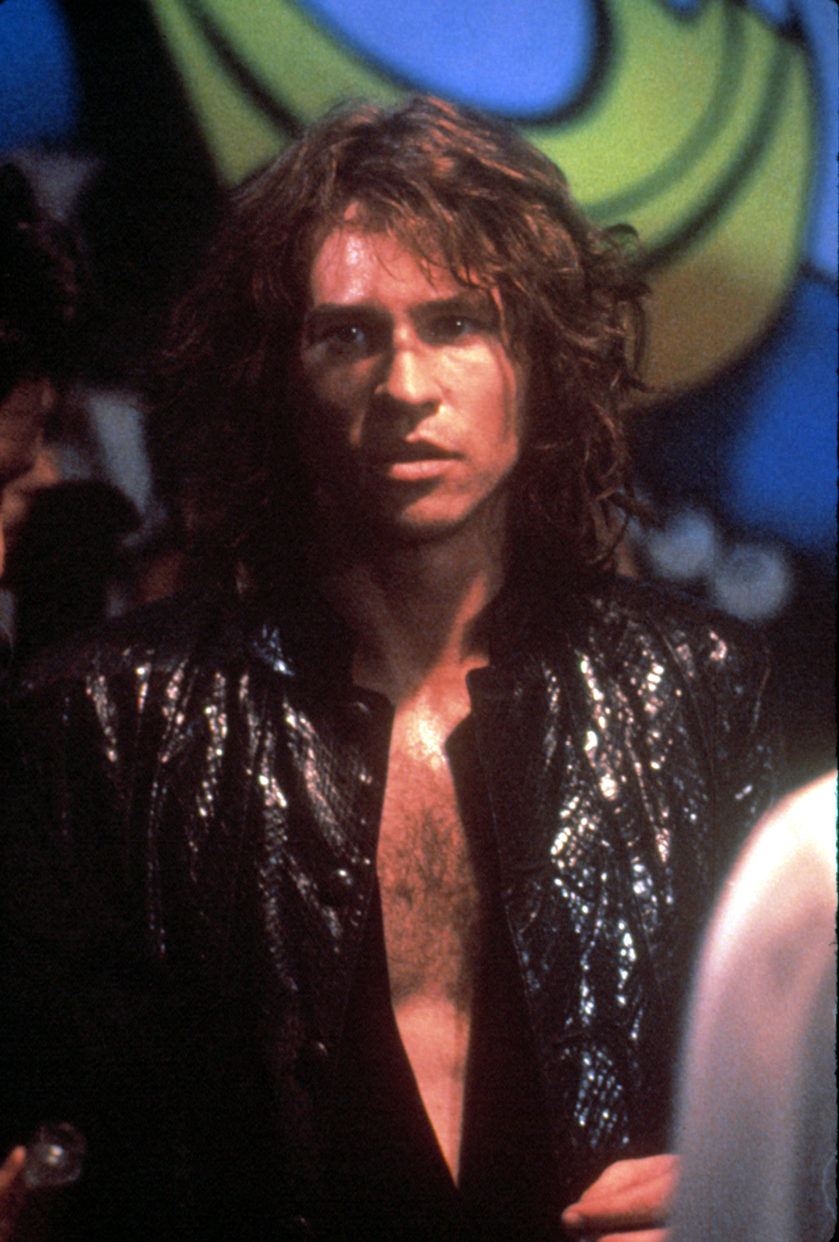 Val Kilmer dressed as Jim Morrison