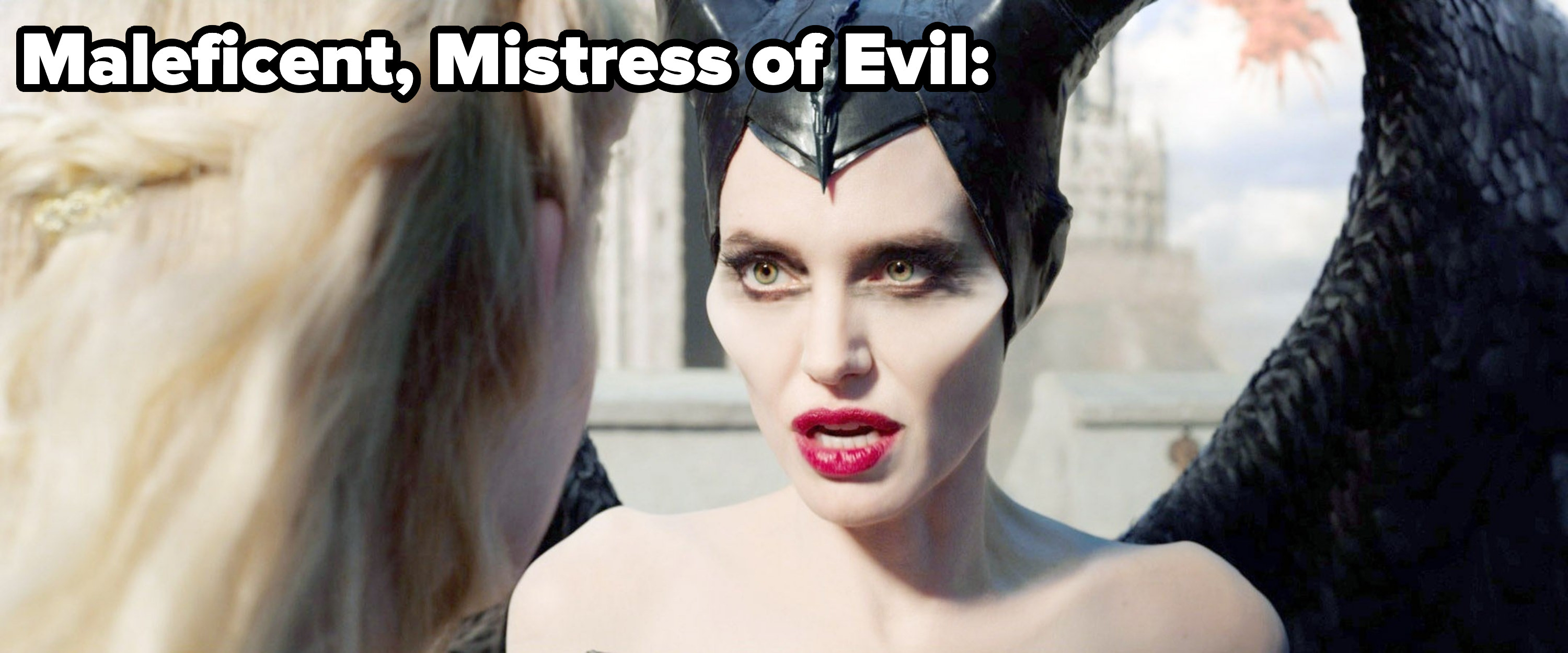 Angelina Jolie as Maleficent