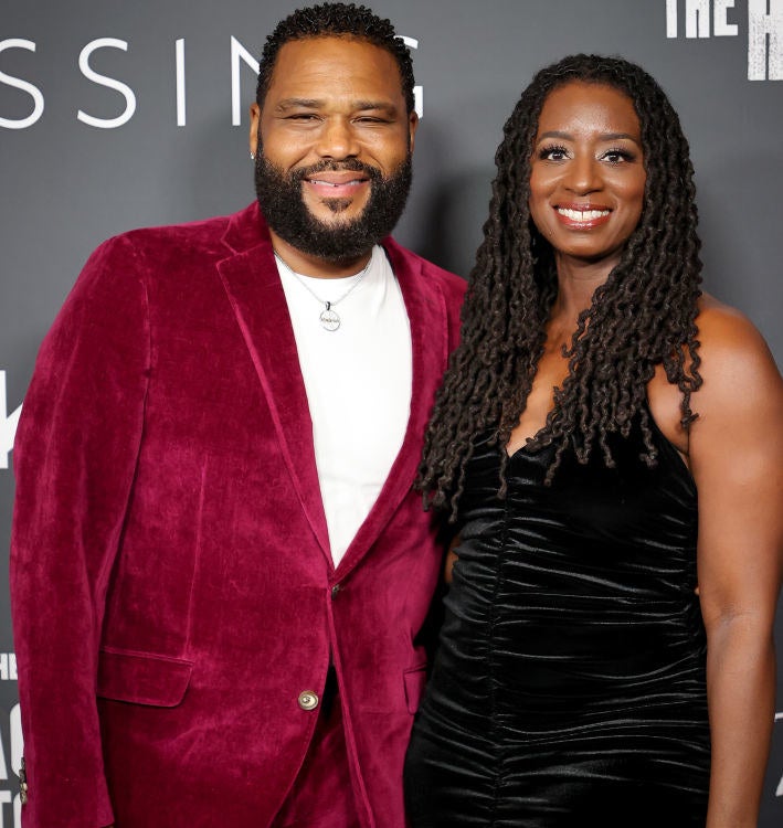 Anthony and Alvina Anderson smiling together at an event