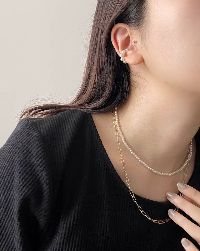 思わずまとめ買いしちゃった Guの 高見えアクセ 790円とは思えない高級感だよ