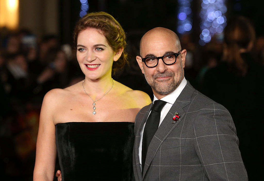 Felicity Blunt and Stanley Tucci attend &quot;The Hunger Games: Mockingjay Part 2&quot; UK premiere