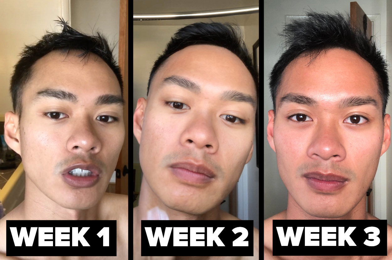 week one to week three progression of results