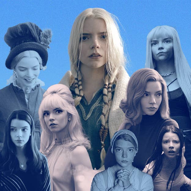 A collage of Anya Taylor-Joy&#x27;s roles