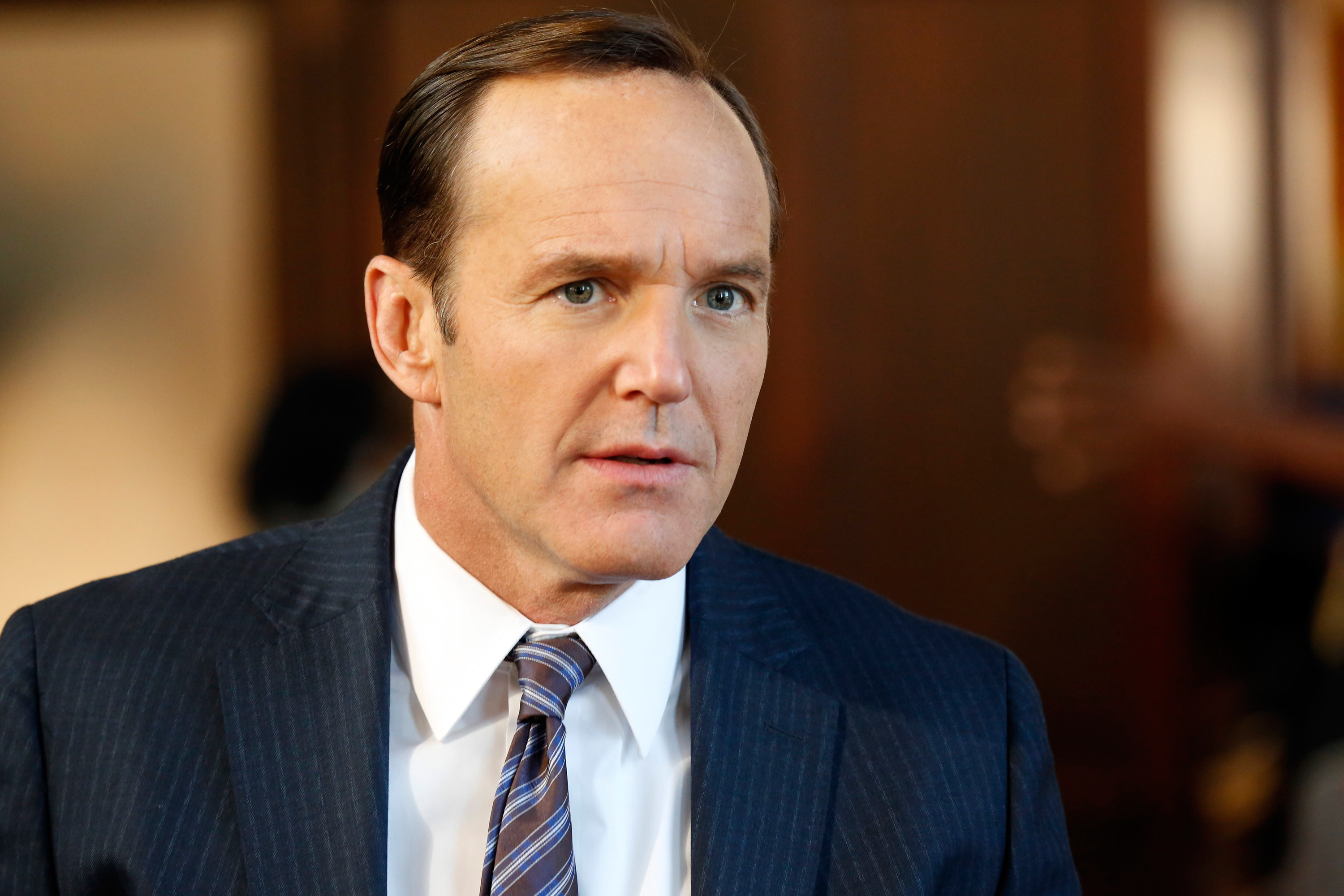 close up of Phil Coulson