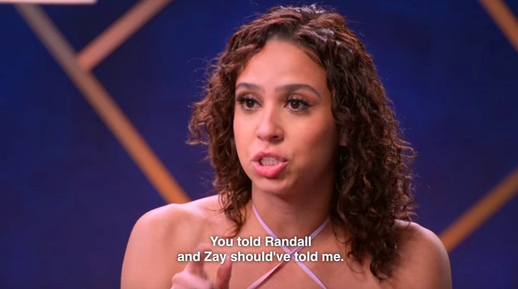Rae says &quot;You told Randall and Zay should have told me&quot;