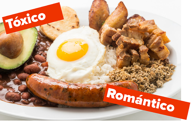 Una bandeja paisa que tiene: chicharrón, aguacate, arroz blanco, chorizo, arepa, huevo frito, frijoles y carne molida