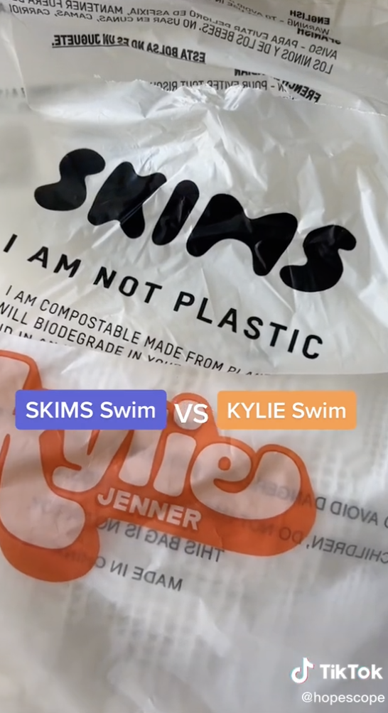 TikTok Compares Kim Kardashian's Swimwear With Kylie Jenner's And