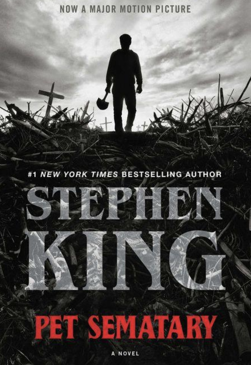 Cover art for &quot;Pet Sematary&quot; by Stephen King.