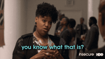 GIF of a woman saying &quot;You know what that is? Growth&quot;