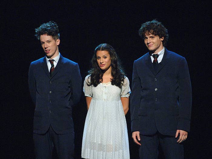 Actors on a stage