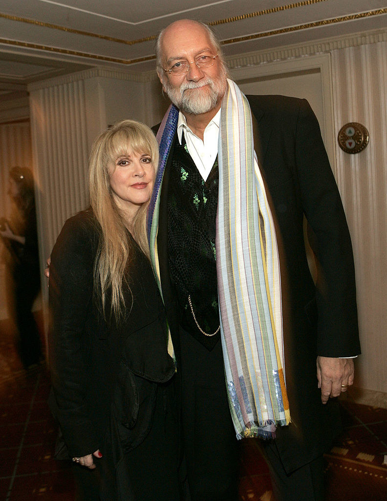 Nicks and Fleetwood at the Rock and Roll Hall of Fame in 2005
