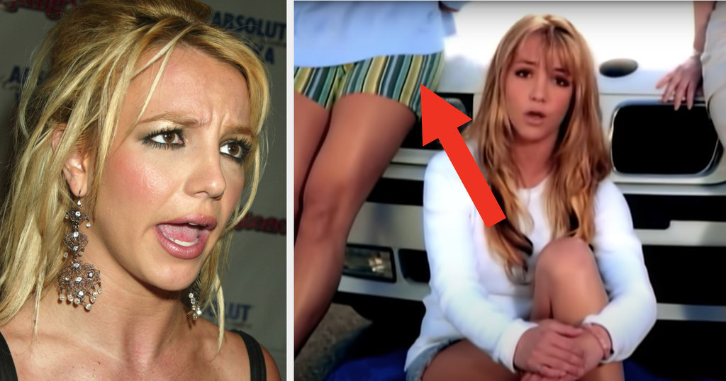 Britney Pussy Slip Spear Sex Tape - What Happened With The Crotch Scratch In The Britney Spears Video