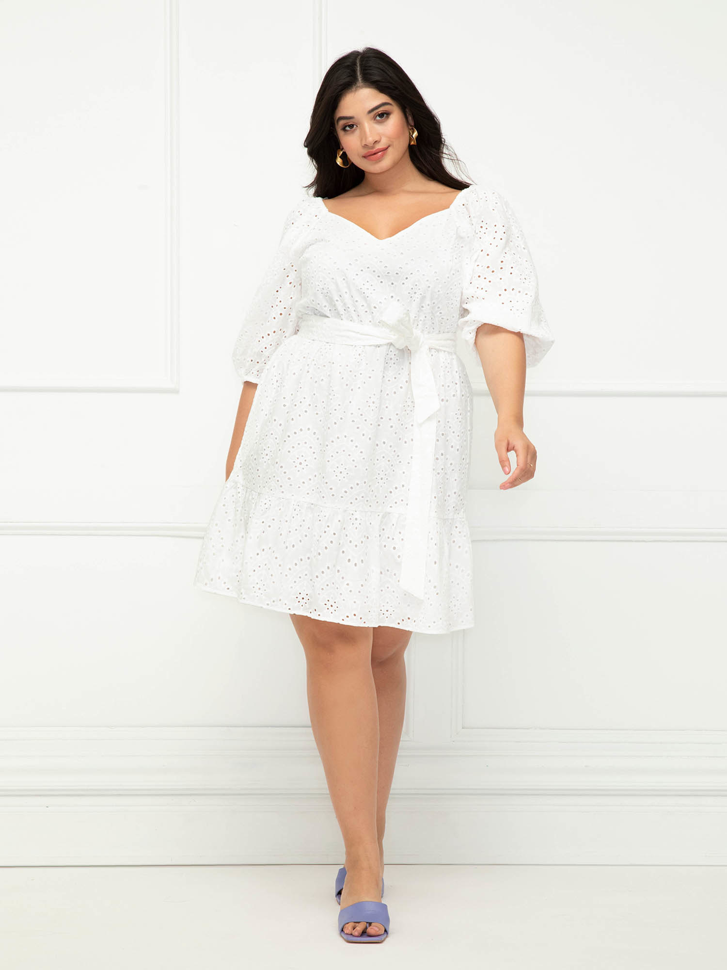 Walmart white plus size hot sale dresses