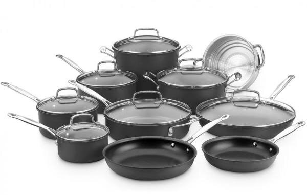 Cuisinart 17-piece cookware set