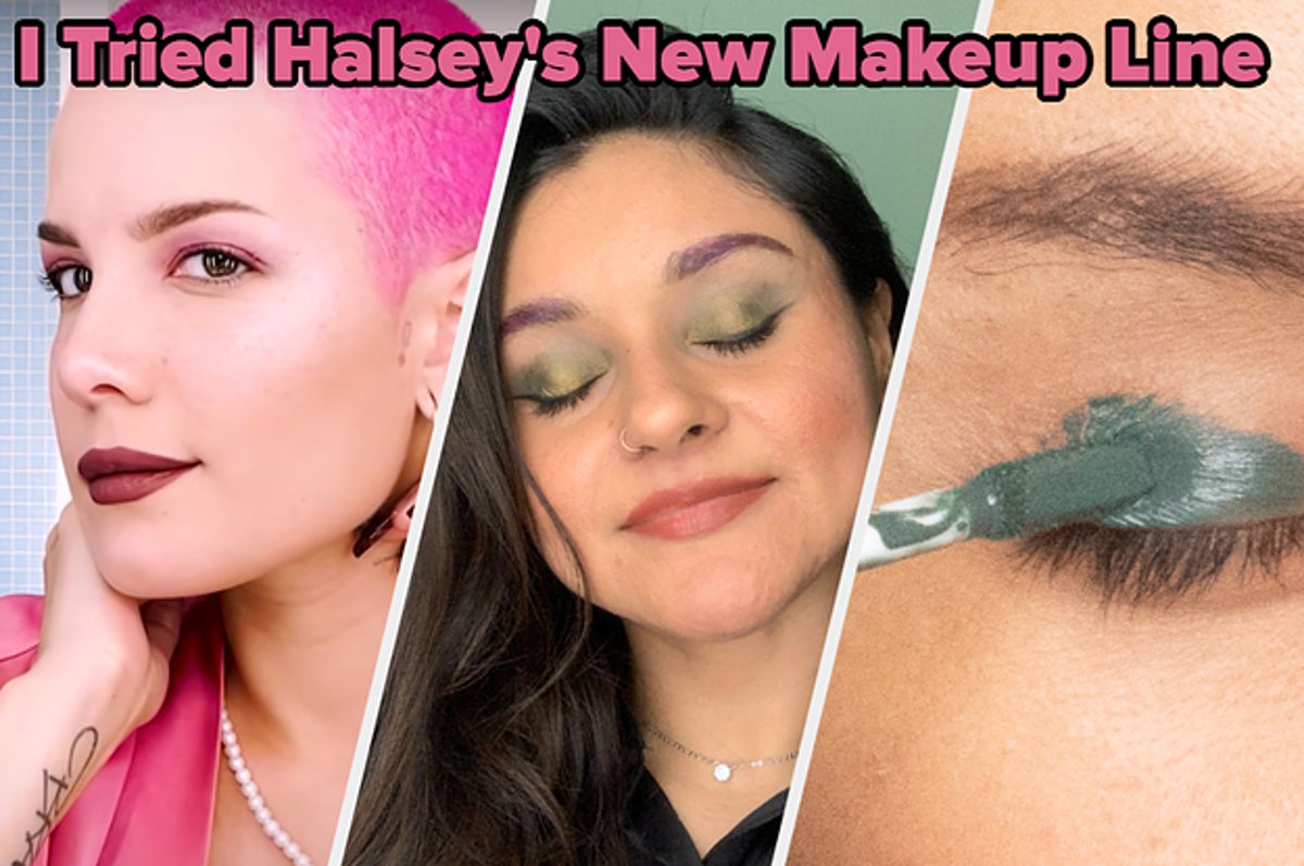 about face Halsey Makeup Line! Eye Swatches + Lip Swatches 