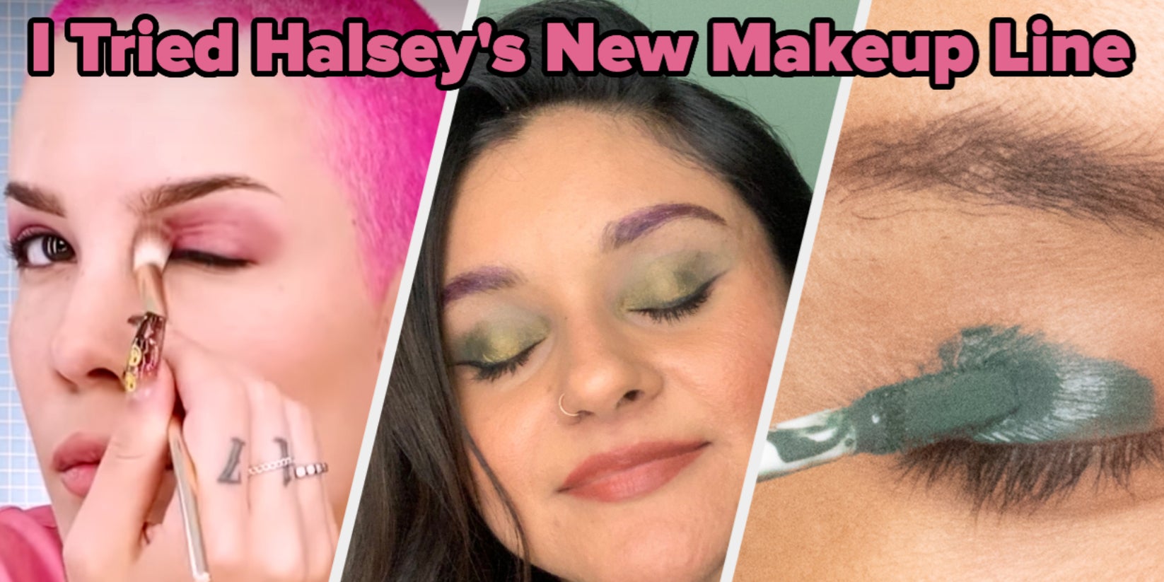 ABOUT FACE BY HALSEY, SWATCHES, TUTORIAL + REVIEW