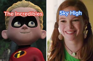 the incredibles and sky high