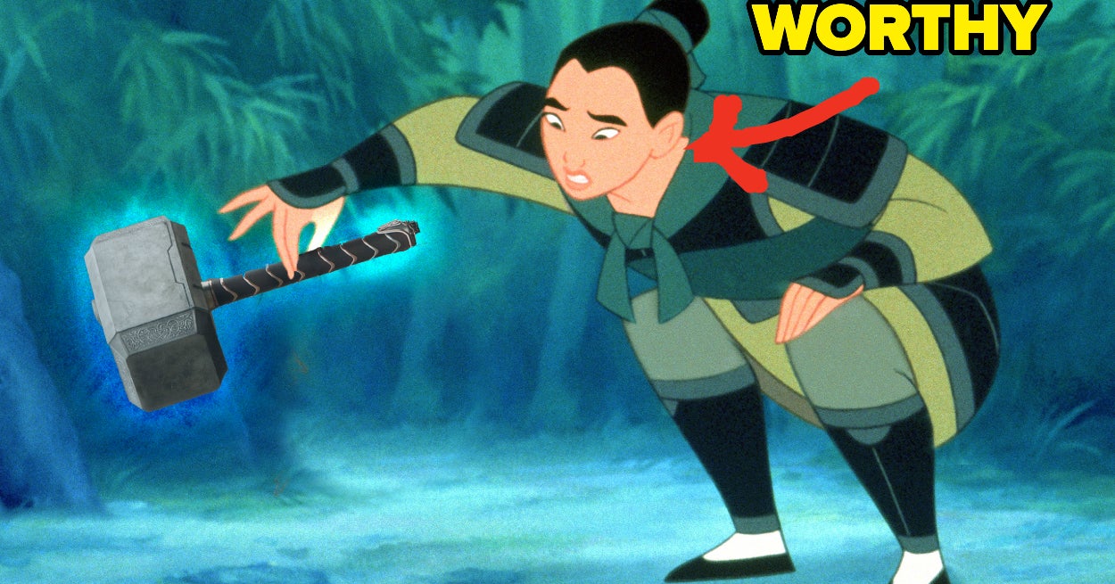 People Are Deciding If These Random Characters Are Worthy Of Thor's Hammer