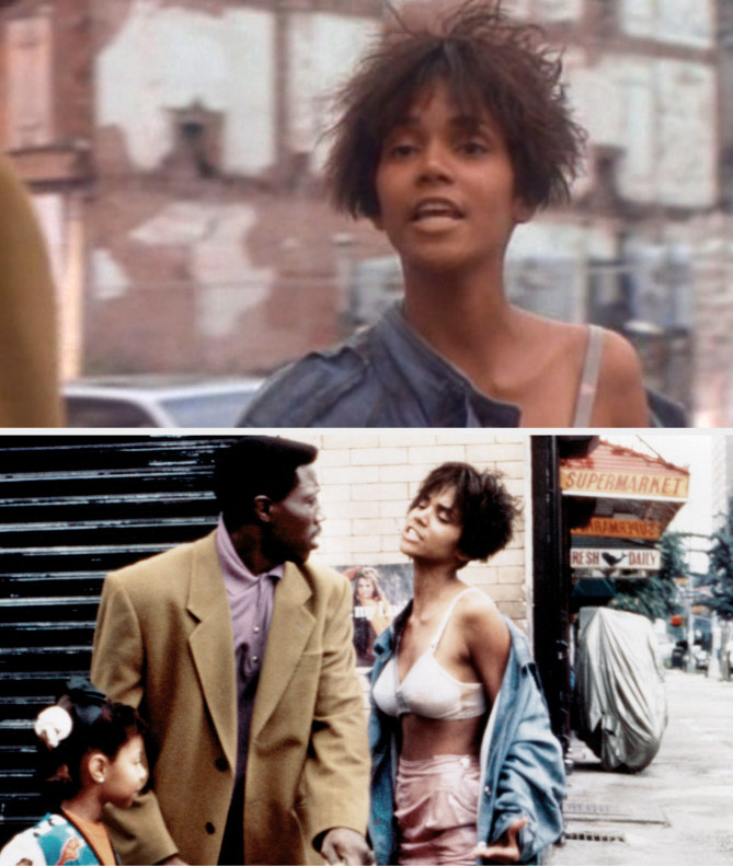 Stills of Halle Berry in &quot;Jungle Fever.&quot;