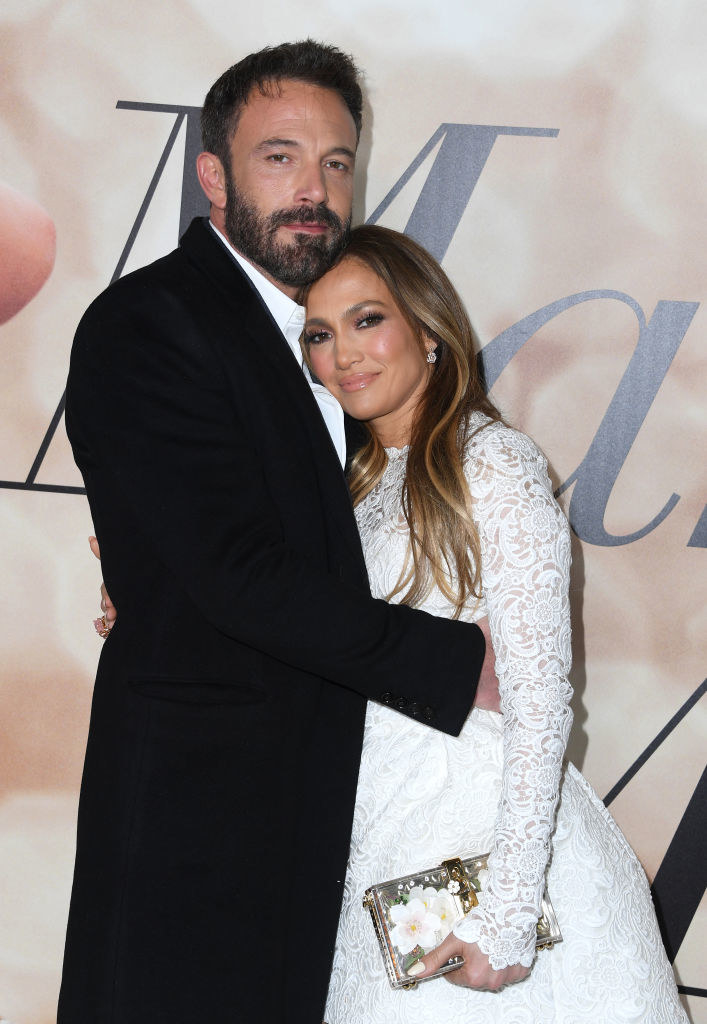 Affleck and Lopez at a screening for &quot;Marry Me&quot;