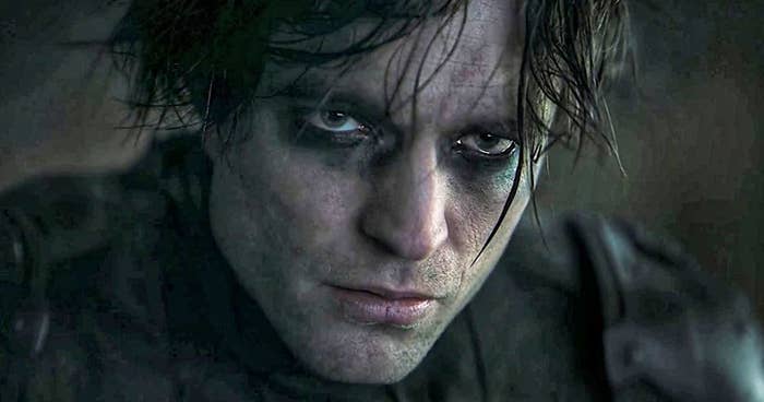 Headshot of Pattinson as Batman