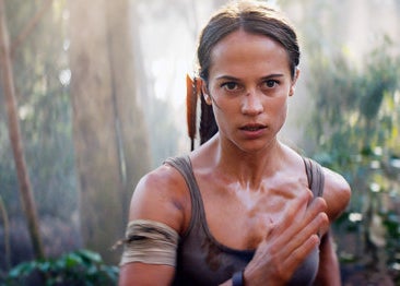Alicia Vikander as Lara Croft