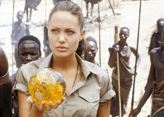 Angelina Jolie as Lara Croft