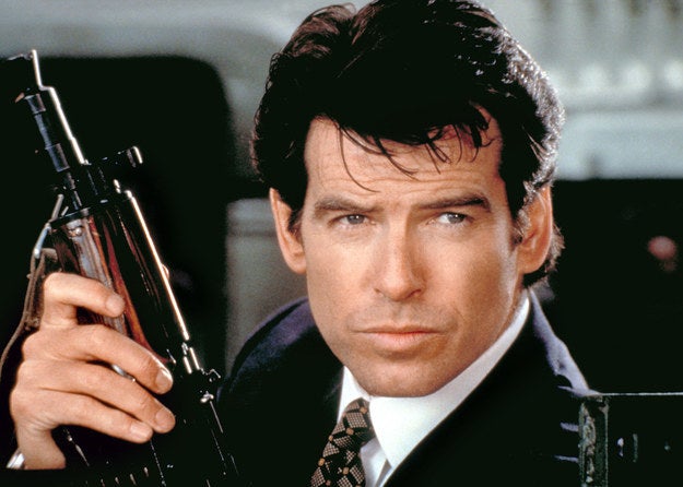 Pierce Brosnan as 007