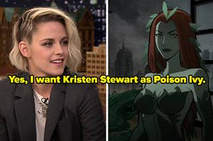 Kristen Stewart and Poison Ivy