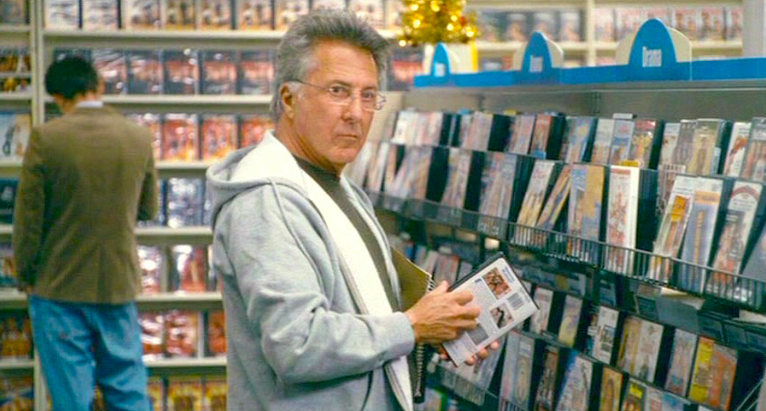 Hoffman looking at movie rentals