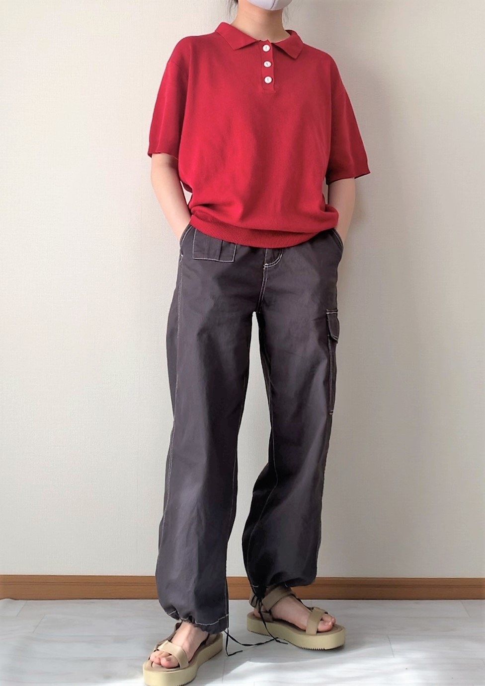 細見え効果すごくない…？ニコアンドの「楽ちんパンツ」まさかの
