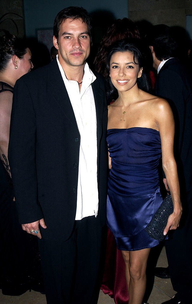 Longoria and Christopher at the Golden Eagle Awards in 2003