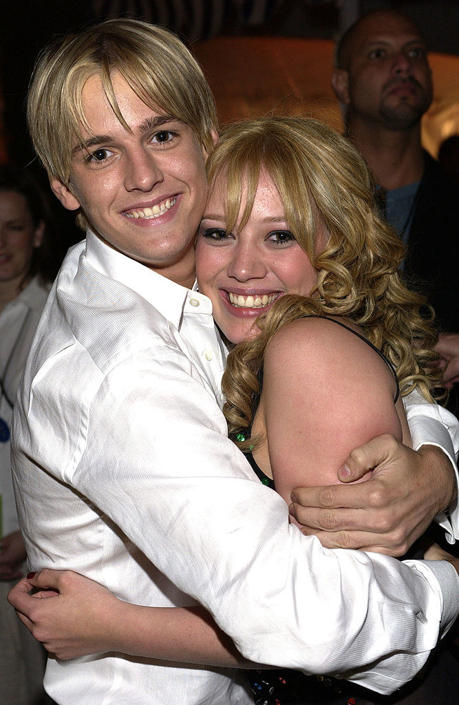 Duff and Carter at the &quot;Lizzie McGuire Movie&quot; movie premiere in 2003